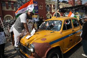 Goodbye Iconic Yellow Taxi, In Kolkata