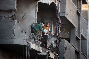 Israeli Attacks On Gaza