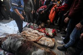 Gazans Mourn 33 Palestinians Killed In Attack That Israel