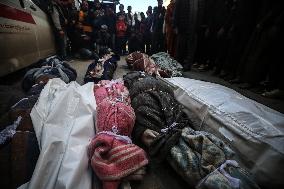 Gazans Mourn 33 Palestinians Killed In Attack That Israel