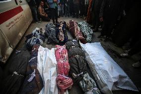 Gazans Mourn 33 Palestinians Killed In Attack That Israel