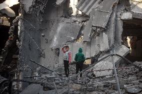 Israeli Attacks On Gaza