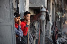 Israeli Attacks On Gaza