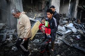 Israeli Attacks On Gaza