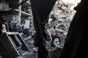 Israeli Attacks On Gaza