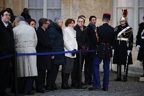 Handover Ceremony At Hotel De Matignon - Paris