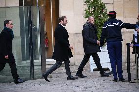 Handover Ceremony At Hotel De Matignon - Paris