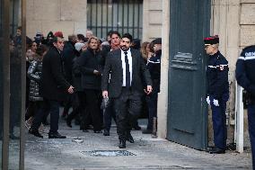 Handover Ceremony At Hotel De Matignon - Paris