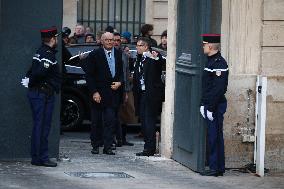 Handover Ceremony At Hotel De Matignon - Paris