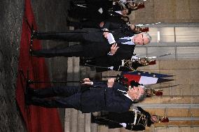 Handover Ceremony At Hotel De Matignon - Paris