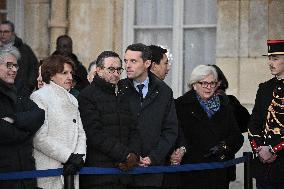 Handover Ceremony At Hotel De Matignon - Paris