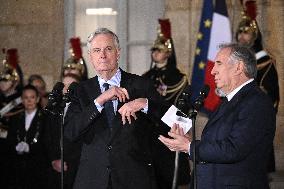 Handover Ceremony At Hotel De Matignon - Paris