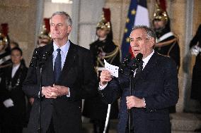 Handover Ceremony At Hotel De Matignon - Paris