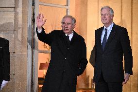 Handover Ceremony At Hotel De Matignon - Paris