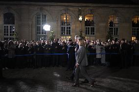 Handover Ceremony At Hotel De Matignon - Paris