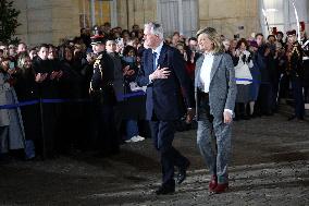 Handover Ceremony At Hotel De Matignon - Paris