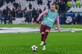 UEFA Champions League - Erling Haaland At Manchester City FC v Juventus FC