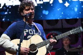 Mark Ambor Performs At Z100 Jingle Ball All Access Lounge In New York City