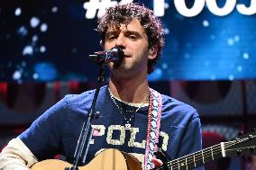 Mark Ambor Performs At Z100 Jingle Ball All Access Lounge In New York City