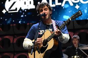 Mark Ambor Performs At Z100 Jingle Ball All Access Lounge In New York City