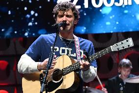 Mark Ambor Performs At Z100 Jingle Ball All Access Lounge In New York City