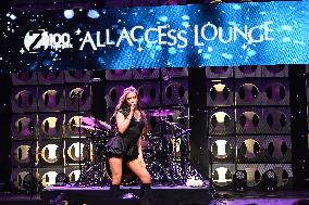 Isabel LaRosa Performed At Z100 Jingle Ball All Access Lounge In New York City