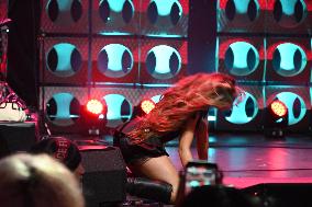 Isabel LaRosa Performed At Z100 Jingle Ball All Access Lounge In New York City