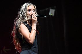 Isabel LaRosa Performed At Z100 Jingle Ball All Access Lounge In New York City