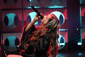 Isabel LaRosa Performed At Z100 Jingle Ball All Access Lounge In New York City