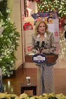 The First Lady Hosts A Toys For Tots Event.