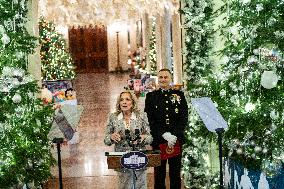 The First Lady Jill Biden U.S. Marine Corps Reserve Toys For Tots