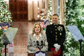 The First Lady Jill Biden U.S. Marine Corps Reserve Toys For Tots