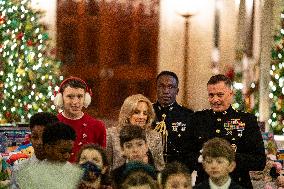 The First Lady Jill Biden U.S. Marine Corps Reserve Toys For Tots