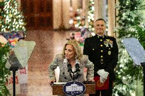 The First Lady Jill Biden U.S. Marine Corps Reserve Toys For Tots