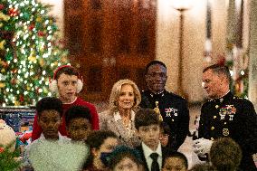 The First Lady Jill Biden U.S. Marine Corps Reserve Toys For Tots