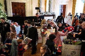 The First Lady Jill Biden U.S. Marine Corps Reserve Toys For Tots