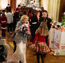 The First Lady Jill Biden U.S. Marine Corps Reserve Toys For Tots