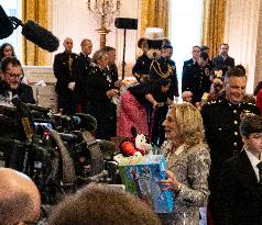 The First Lady Jill Biden U.S. Marine Corps Reserve Toys For Tots