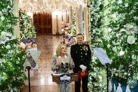 The First Lady Jill Biden U.S. Marine Corps Reserve Toys For Tots