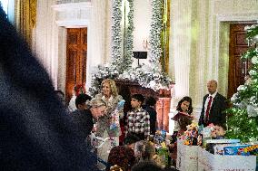 The First Lady Jill Biden U.S. Marine Corps Reserve Toys For Tots