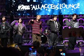 South Korean Boy Band POW Performs At Z100 Jingle Ball All Access Lounge In New York City