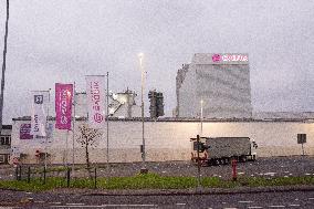 Evonik Chemical Plant In Wesseling