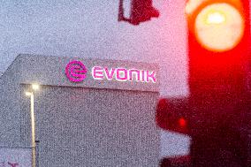 Evonik Chemical Plant In Wesseling