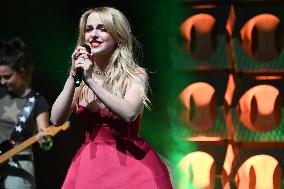 Mckenna Grace Performs At Z100 Jingle Ball All Access Lounge In New York City