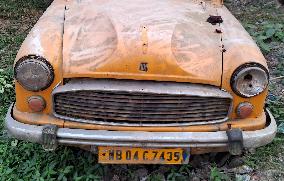 Goodbye Iconic Yellow Taxi, In Kolkata