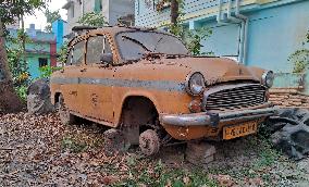 Goodbye Iconic Yellow Taxi, In Kolkata