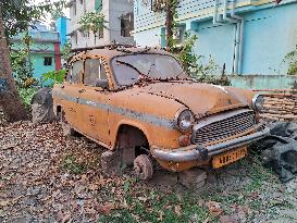 Goodbye Iconic Yellow Taxi, In Kolkata