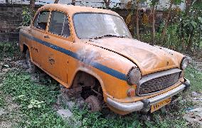 Goodbye Iconic Yellow Taxi, In Kolkata