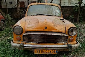 Goodbye Iconic Yellow Taxi, In Kolkata