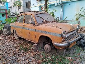 Goodbye Iconic Yellow Taxi, In Kolkata